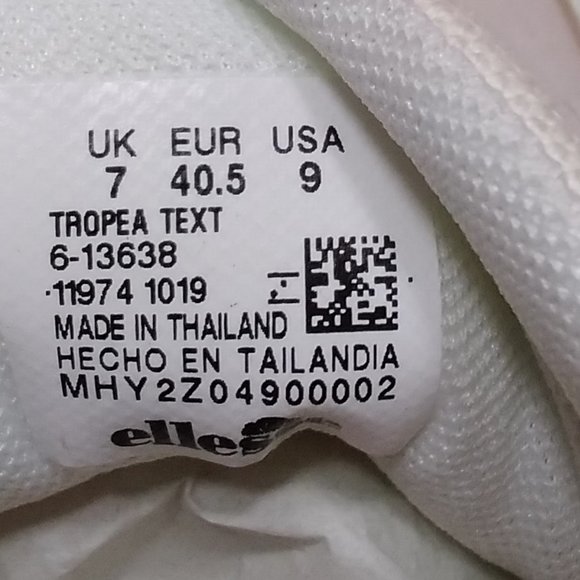 ELLESSE TROPEA TEX AF OFF SIZE-9  COD/119 - Picture 6 of 11
